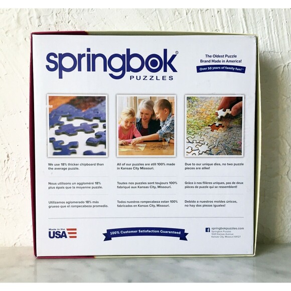 Springbok Butterfly Cookies Jigsaw Puzzle 1000 - 24" x 30" Complete - Picture 8 of 8